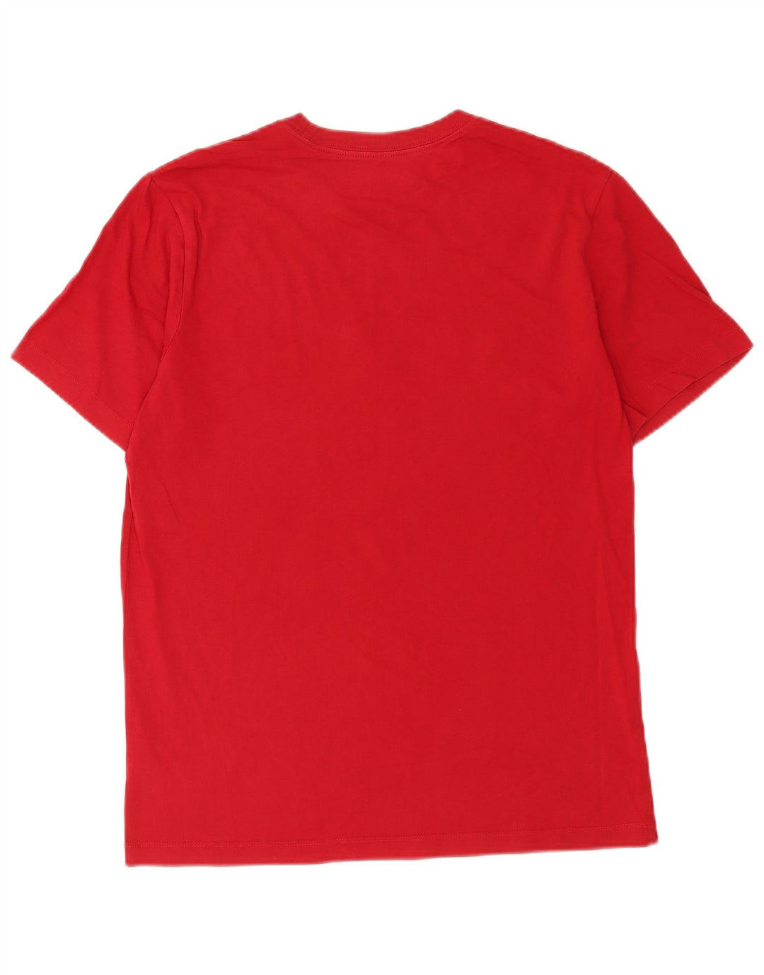 Jordan Mens Standard Fit Graphic T-Shirt Top Medium Red Cotton