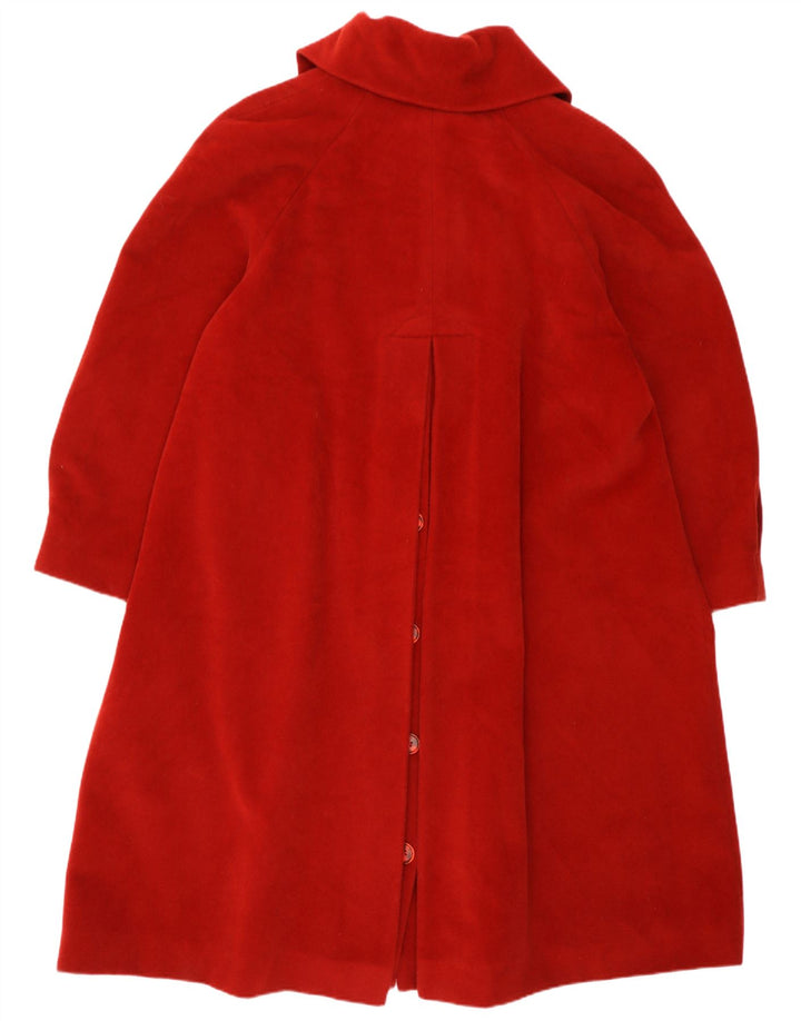 Missoni Womens Overcoat UK 6 XS Burgundy
