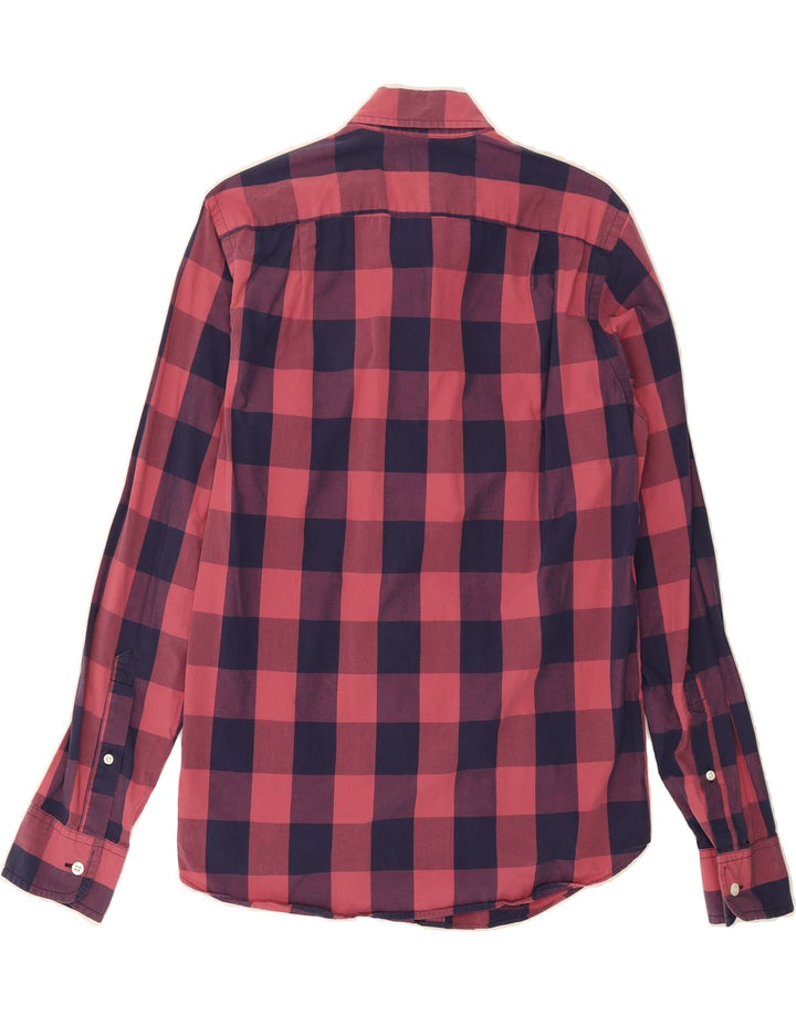 J. CREW Mens Slim Shirt Small Navy Blue Cotton Vintage J. Crew and Second-Hand J. Crew from Messina Hembry 