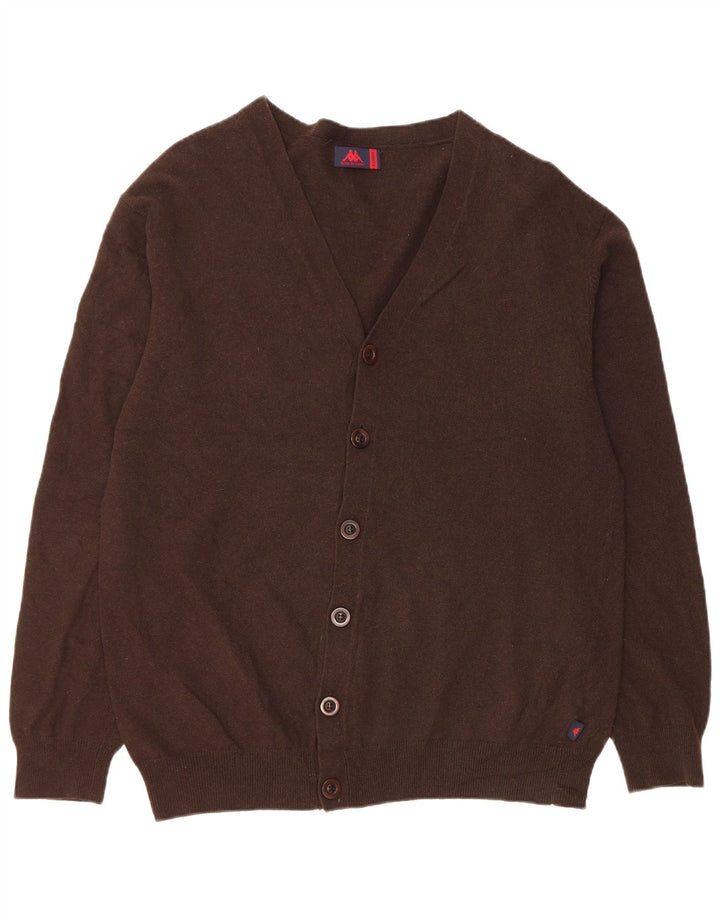 Męski sweter Kappa XL, brązowy
