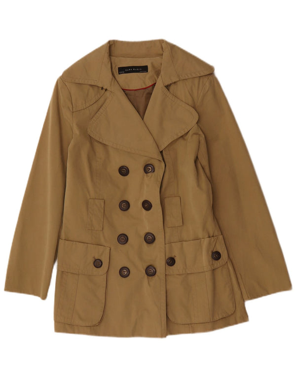 Zara Γυναικεία καμπαρντίνα UK 14 Medium Khaki