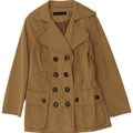 Zara Womens Trench Coat UK 14 Medium Khaki