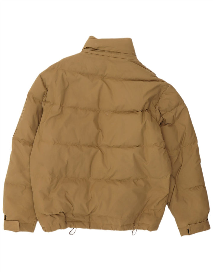 Esprit Herren Loose Fit Wattierte Jacke UK 36 Small Beige Nylon