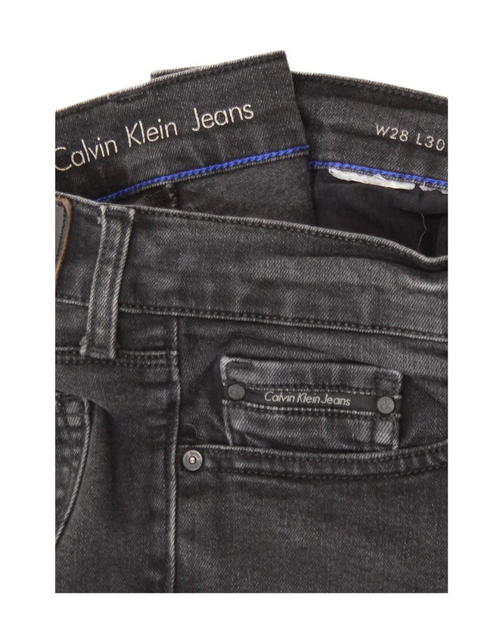 Calvin Klein Womens Skinny Jeans W28 L30 Grey
