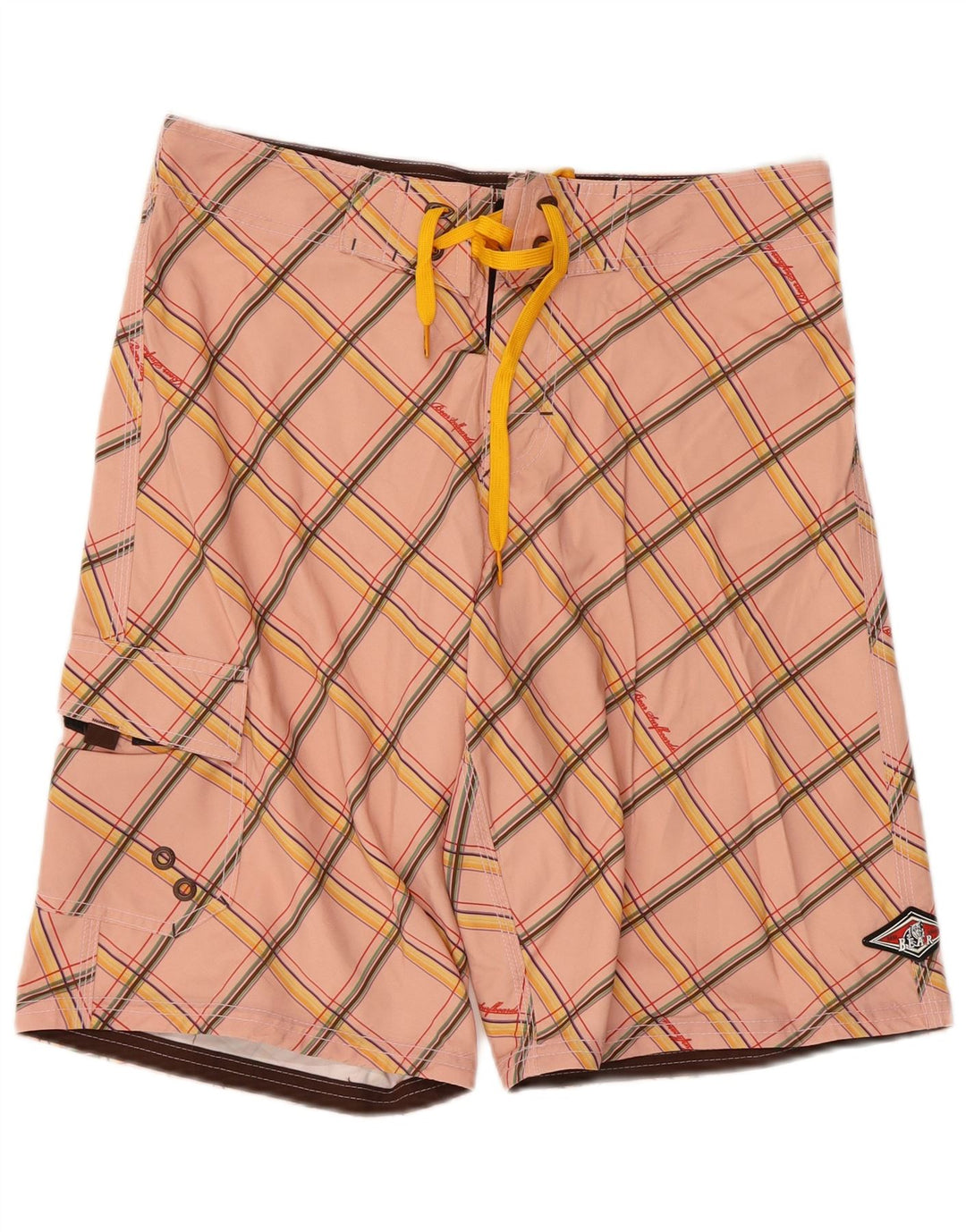 Bear Herre badeshorts Medium Pink Ternet polyester