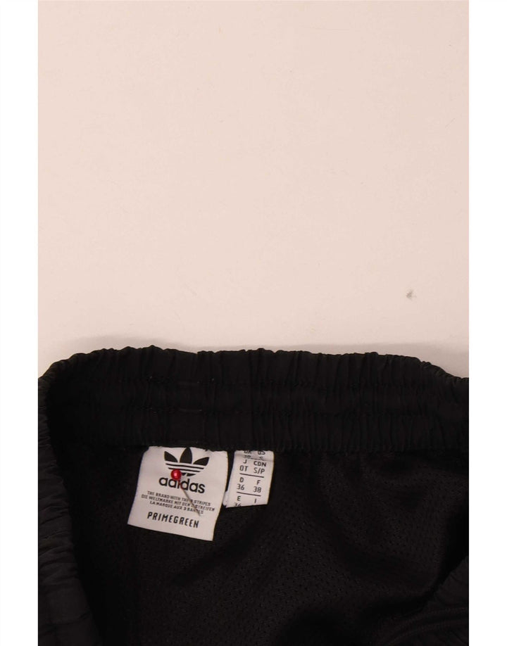 Adidas sportsshorts til kvinder UK 10 Small Black Polyester