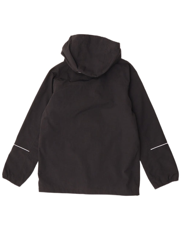 Berghaus Boys Hooded Rain Jacket 12-13 Years Black Polyamide