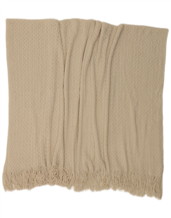 Marks & Spencer Womens Poncho Cardigan Sweater One Size Off White Acrylic