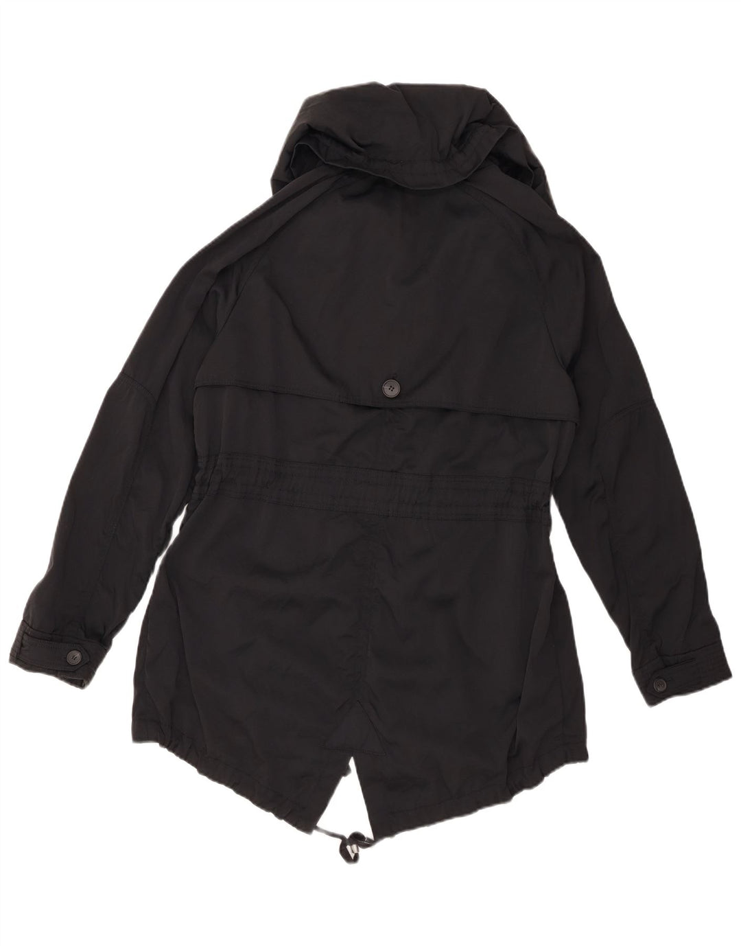 Jachetă parka supradimensionată pentru femei cu glugă ZARA UK 10 Small Black