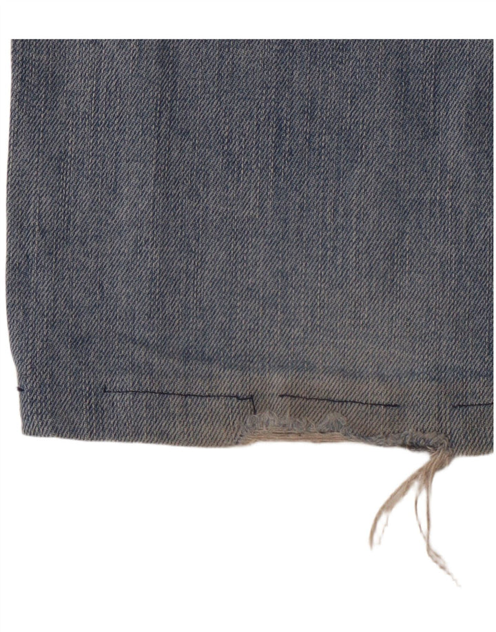 LEVI'S Mens 751 Straight Jeans W34 L28 Blue Cotton