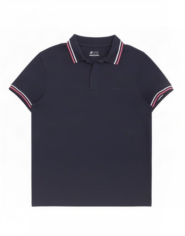 Polo da uomo Lotto Small Blu Navy