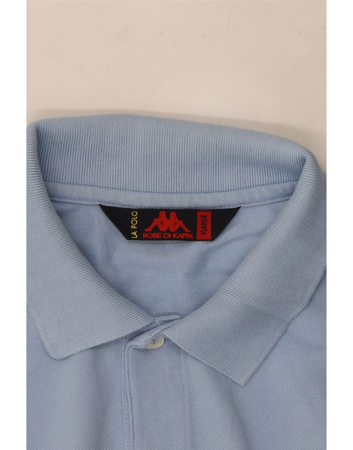 Kappa herre poloshirt XL blå