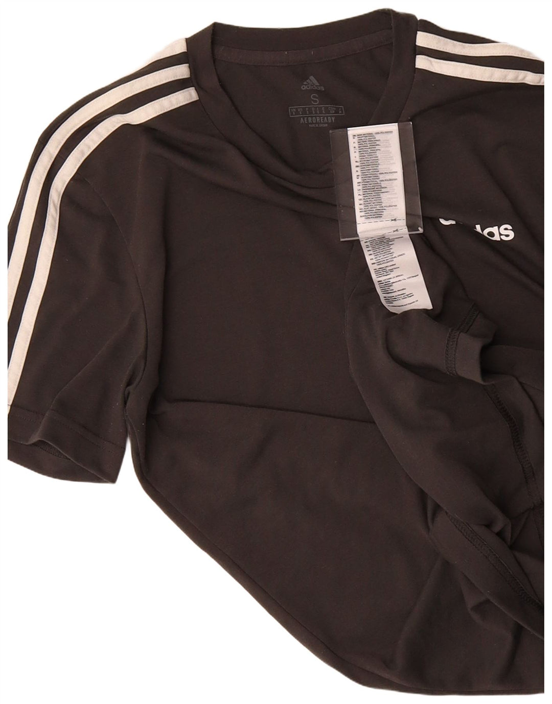 ADIDAS Mens Aeroready T-Shirt Top Small Grey Polyester