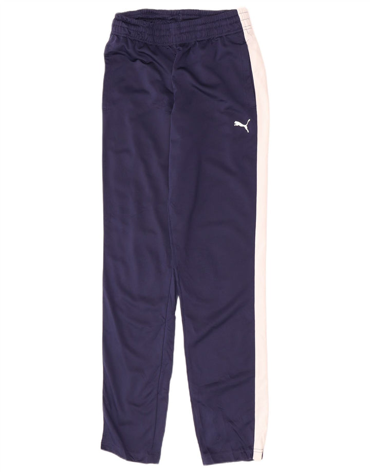 Puma Træningsdragtsbukser til mænd Small Navy Blue Colourblock