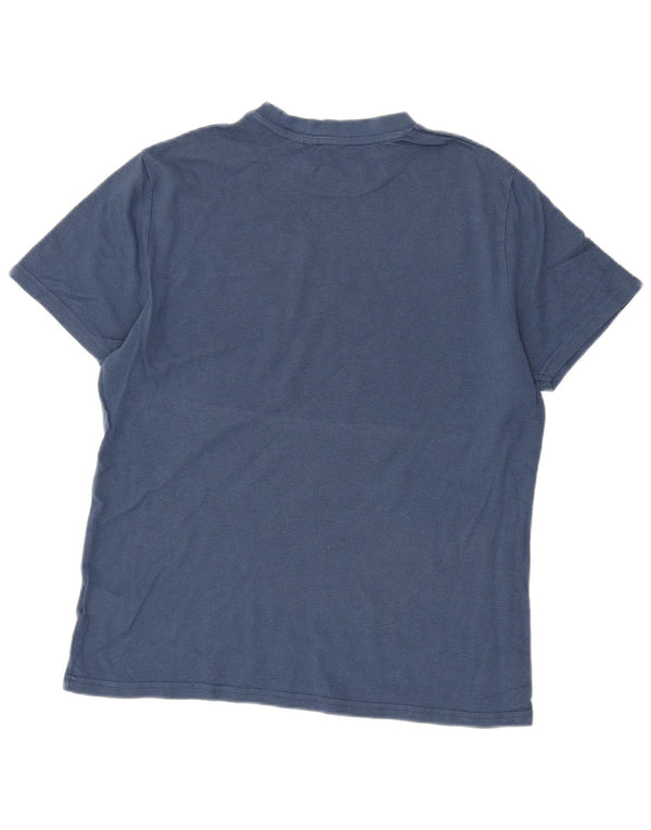 Ben Sherman T-Shirt Homme Bleu Marine Moyen Coton