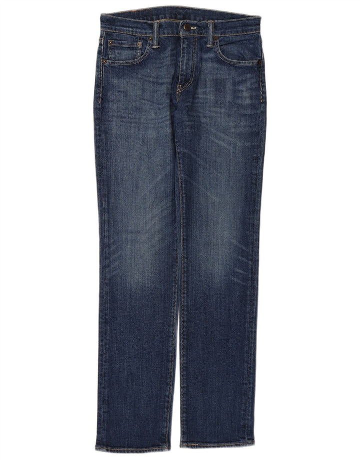 LEVI'S Jeans 511 Slim da Donna W30 L32 Blu Cotone