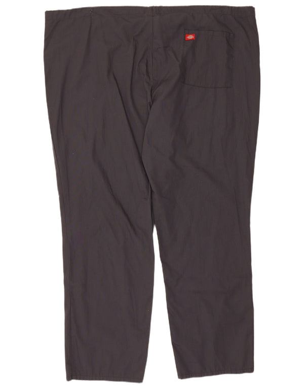 Calças casuais retas masculinas Dickies 2XL W50 L30 poliéster cinza