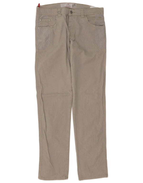 Nicwave Herre Lige Casual Bukser IT 50 Large W34 L34 Grå Bomuld