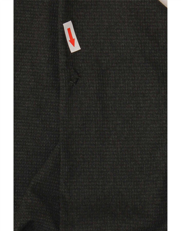 Adidas Herren-Kapuzenoberteil, langärmelig, mittelgraues Polyester