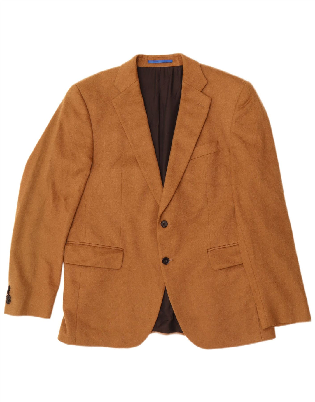 JOOP Mens 2 Button Blazer Jacket IT 50 Large Brown Viscose
