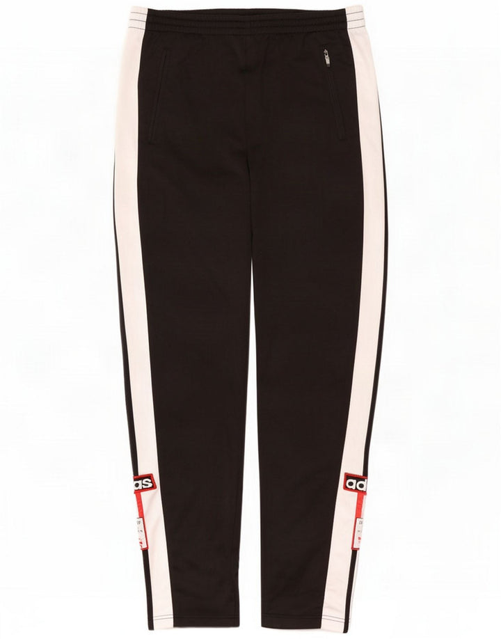 Pantaloni da tuta grafica da uomo Adidas Medium Black Colourblock poliestere