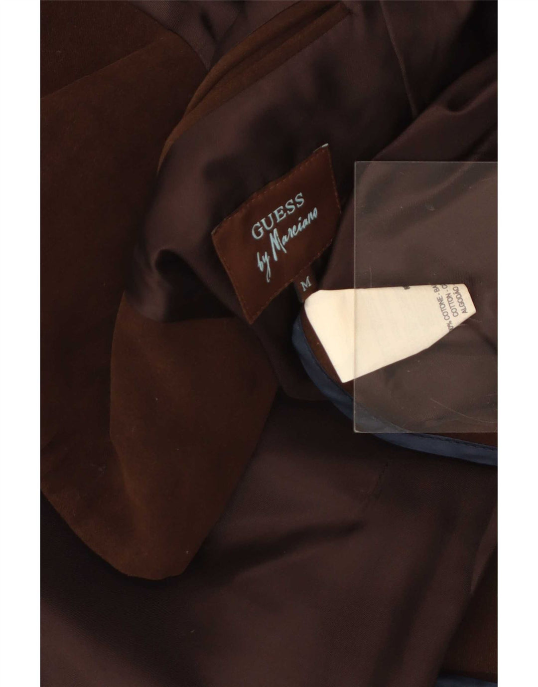 Płaszcz męski Guess UK 38 Medium Brown Cotton