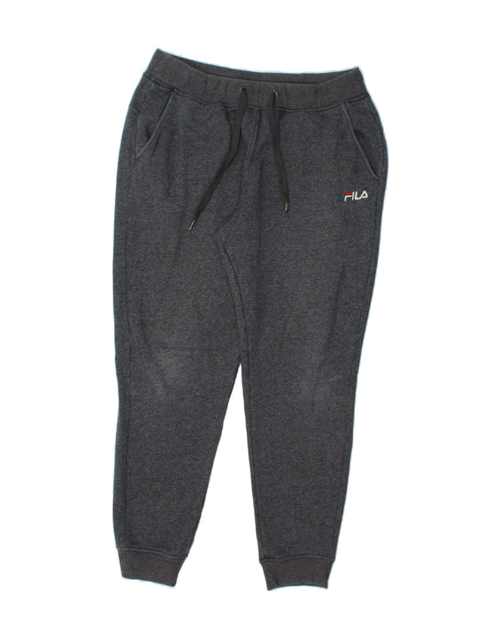 FILA Mens Tracksuit Trousers Joggers Medium Grey Cotton Vintage Fila and Second-Hand Fila from Messina Hembry 