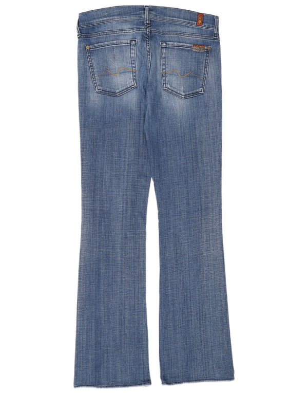 7 For All Mankind Ženske skinny bootcut traperice W28 L32 Plave