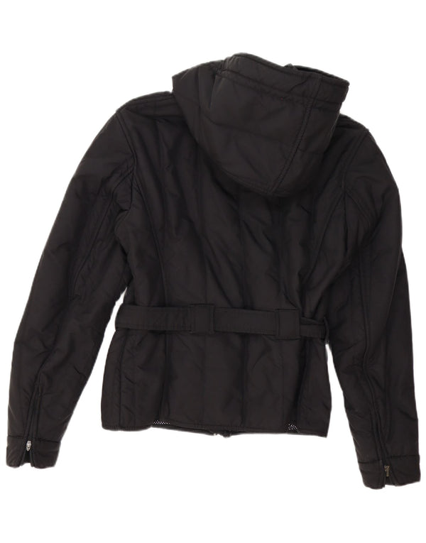 Refrigiwear Dame hættepolstret jakke IT 46 Large Black Polyester