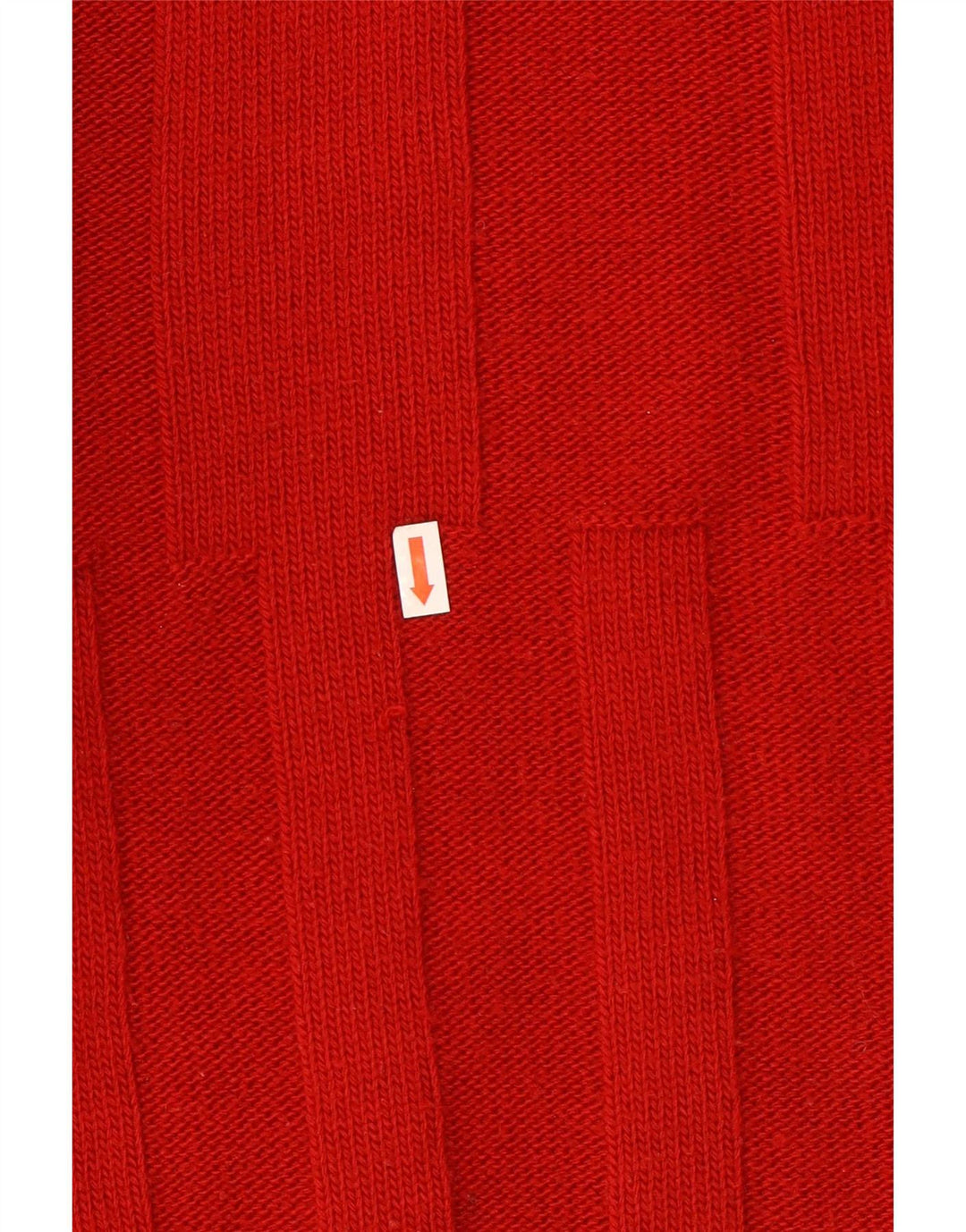 Męski sweter Lacoste z okrągłym dekoltem, rozmiar 4, średnia czerwona wełna