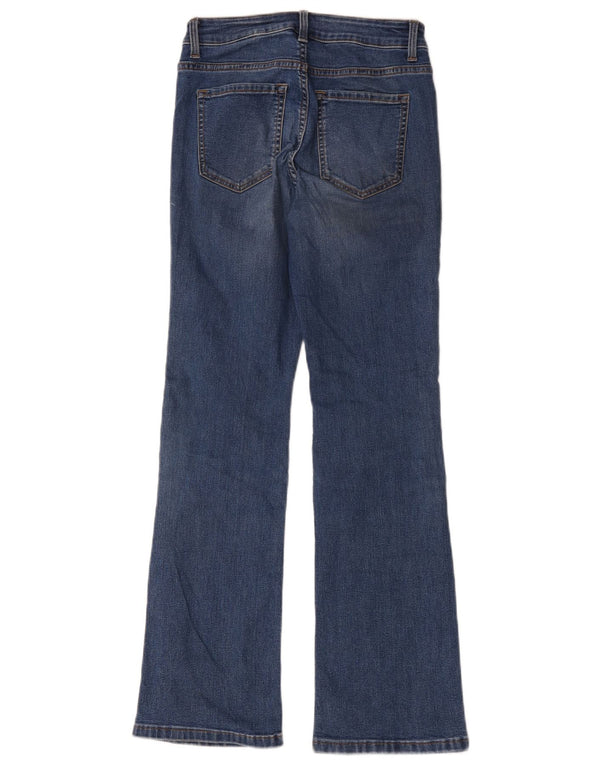 Женские расклешенные джинсы Marks & Spencer UK 8 Smal W28 L29 Синие, хлопок