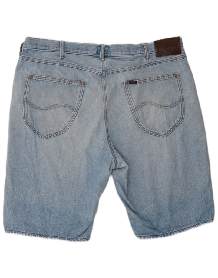 Lee Mens Denim Shorts W38 XL Blue Cotton