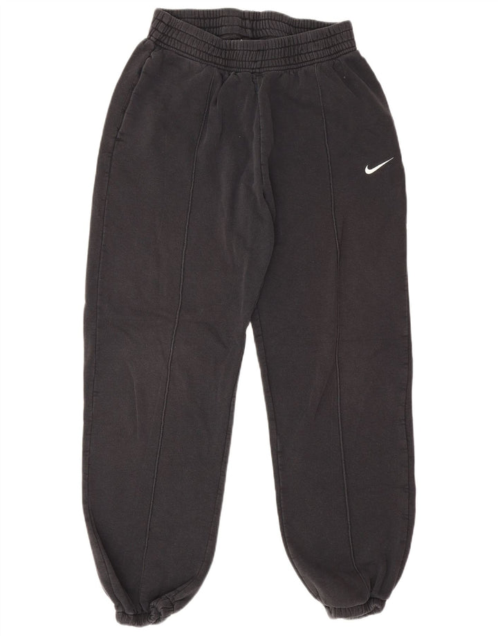 Nike Mens Tracksuit Trousers Joggers Small Black Cotton
