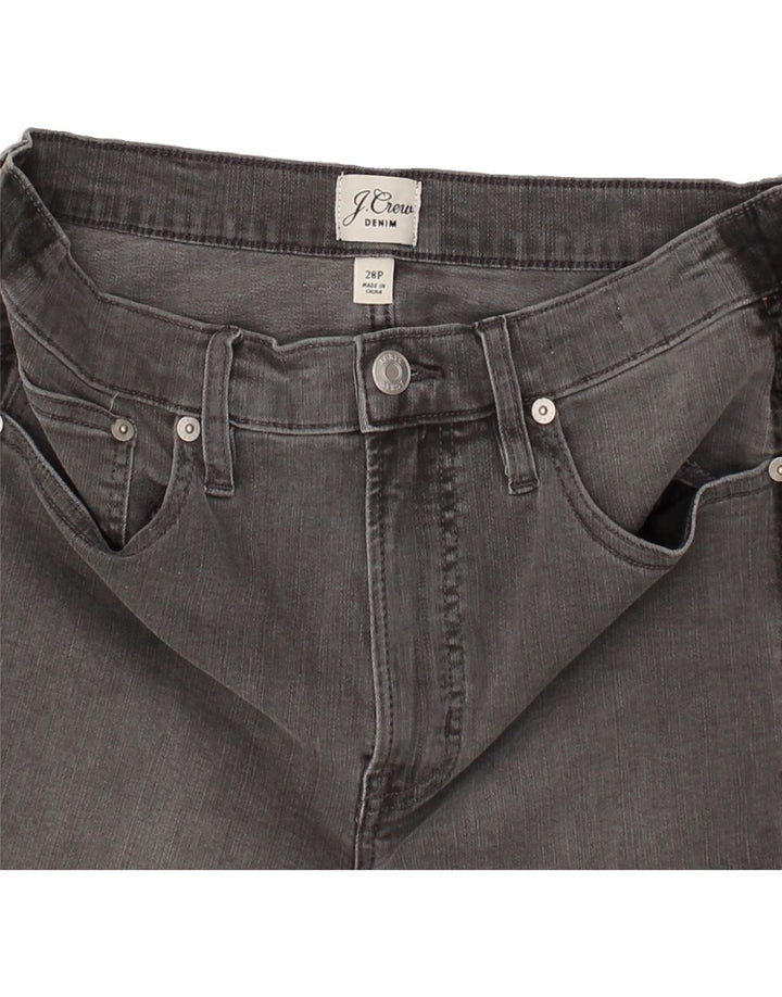 J. CREW Womens Petite Slim Jeans W28 L25 Grey Cotton | Vintage J. Crew | Thrift | Second-Hand J. Crew | Used Clothing | Messina Hembry 
