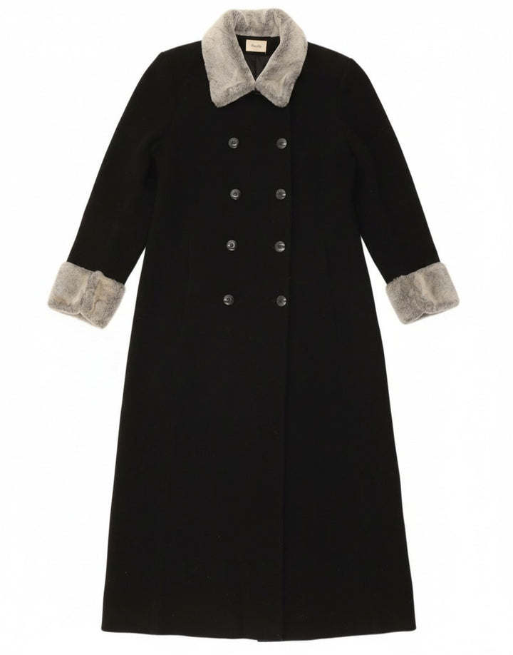 Cappotto doppiopetto da donna Pimkie IT 44 medio in lana nera