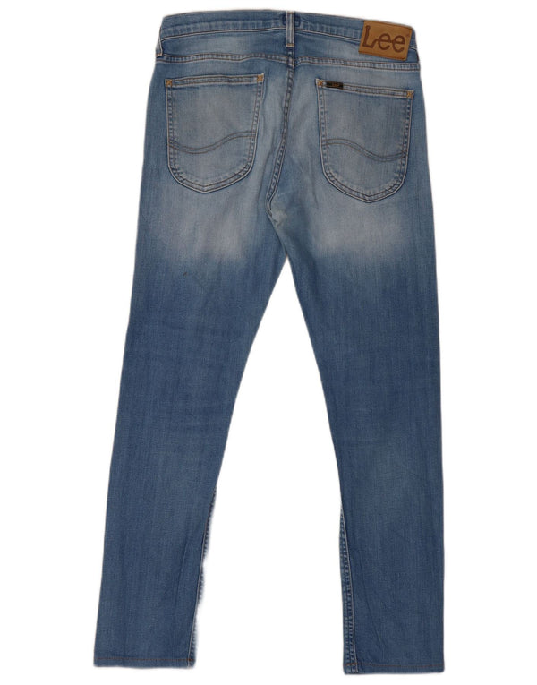 Lee Mens Luke Tapered Slim Jeans W31 L32 Algodón Azul