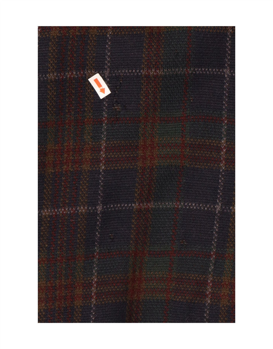 Canda Mens Cardigan Sweater 2XL Multicoloured Check Acrylic