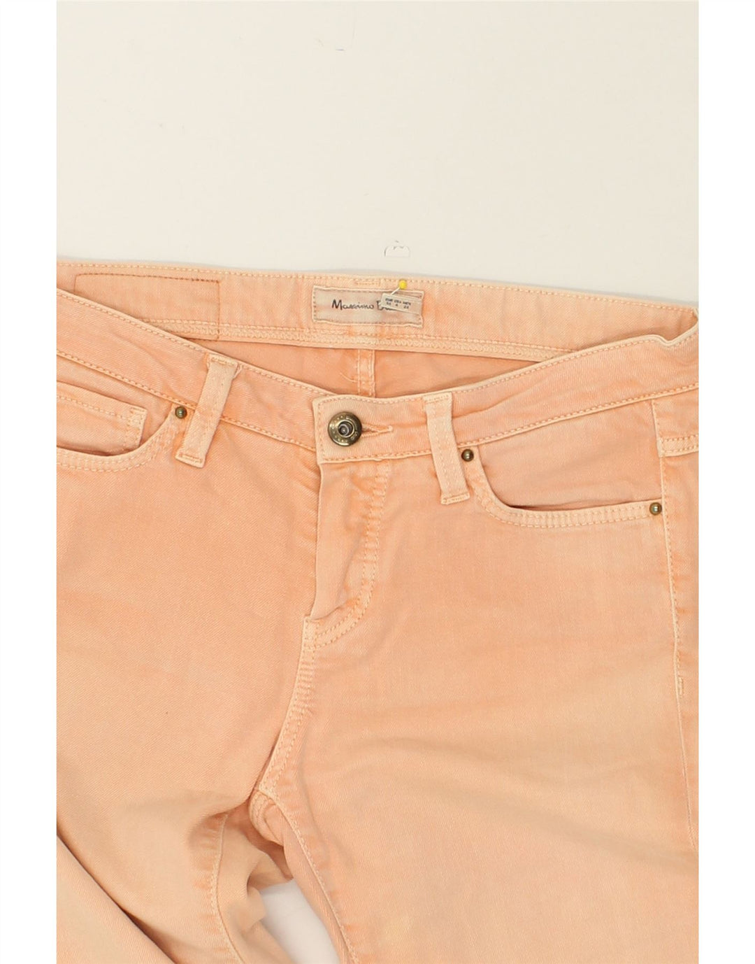 MASSIMO DUTTI Womens Skinny Jeans EU 36 XS W30 L30 Beige | Vintage Massimo Dutti | Thrift | Second-Hand Massimo Dutti | Used Clothing | Messina Hembry 