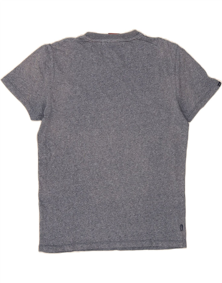 SUPERDRY Mens T-Shirt Top Medium Blue Vintage Superdry and Second-Hand Superdry from Messina Hembry 