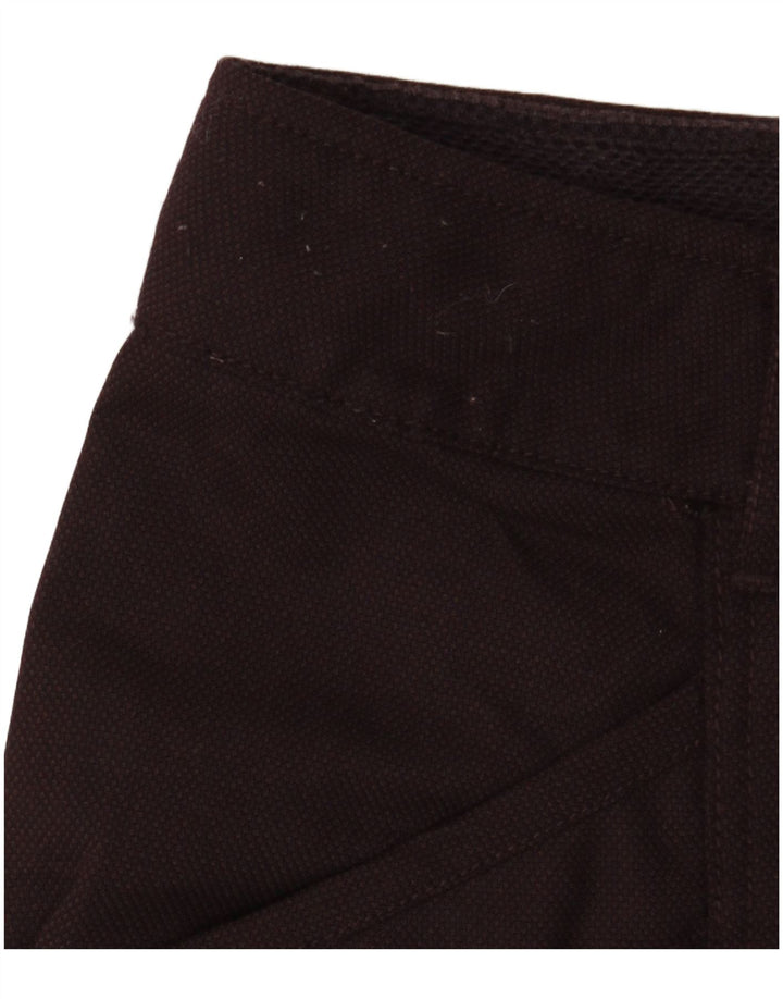 DIESEL Womens High Waist Casual Shorts W28 Medium Brown Wool