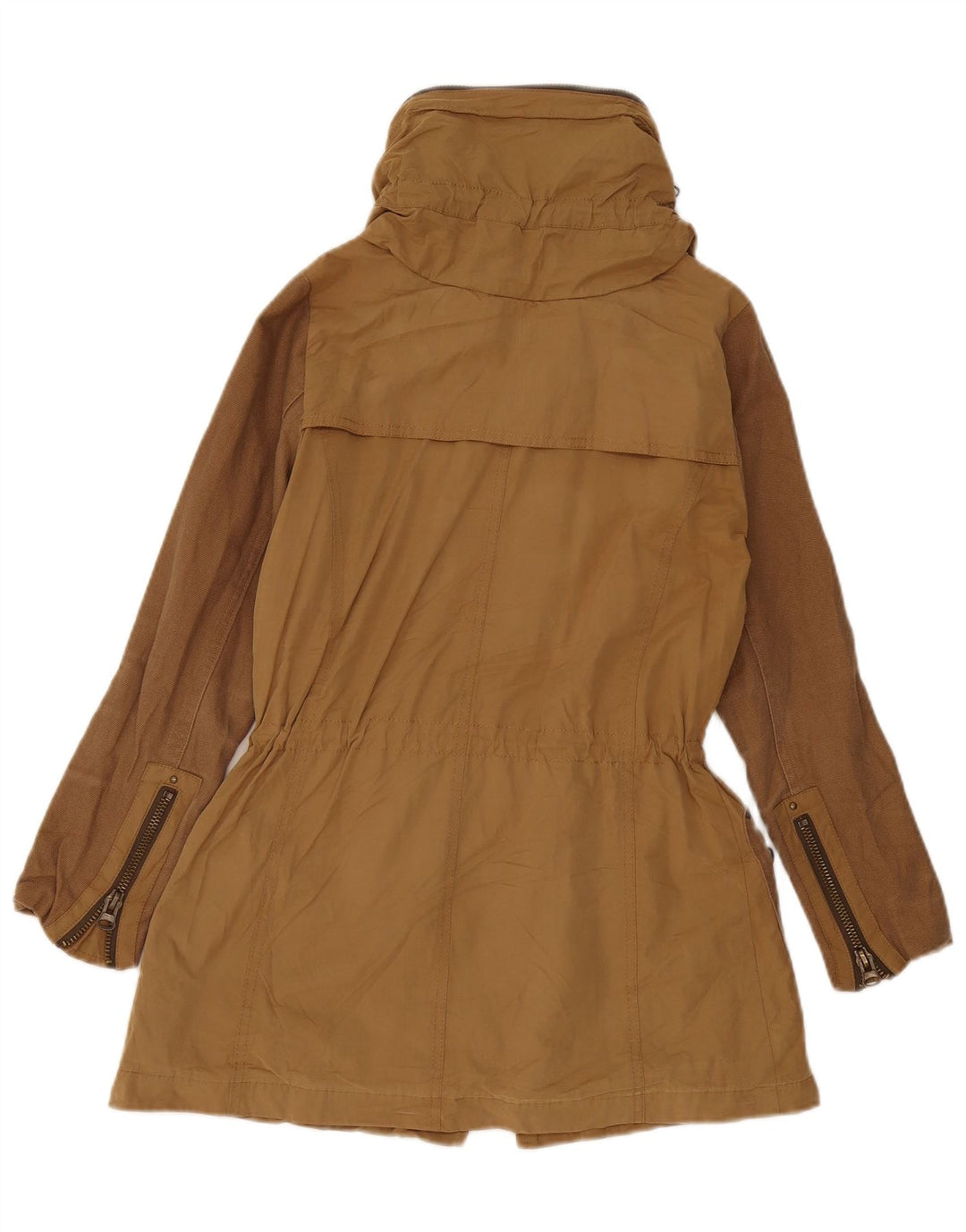 Giacca Parka oversize da donna Zara UK 6 XS Beige