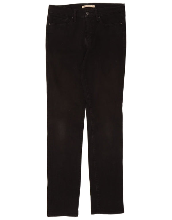Levi's Womens 312 Shaping Slim Jeans W29 L31 Μαύρο