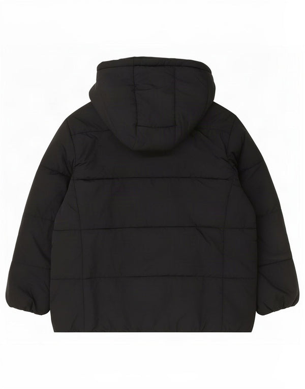Marks & Spencer Chaqueta acolchada con capucha para mujer UK 22 3XL Poliéster negro