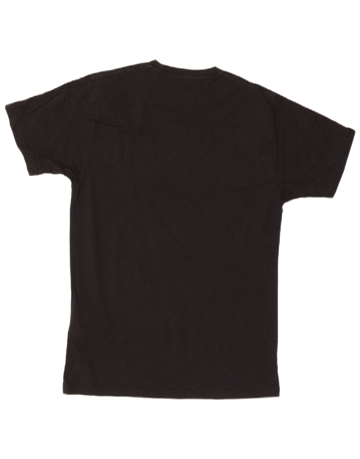 Vans Herre Classic Fit Grafisk T-Shirt Top Medium Sort Bomuld