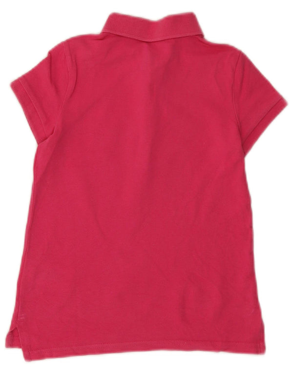 Polo Ralph Lauren Girls Shirt 6-7 Years Small Pink Cotton