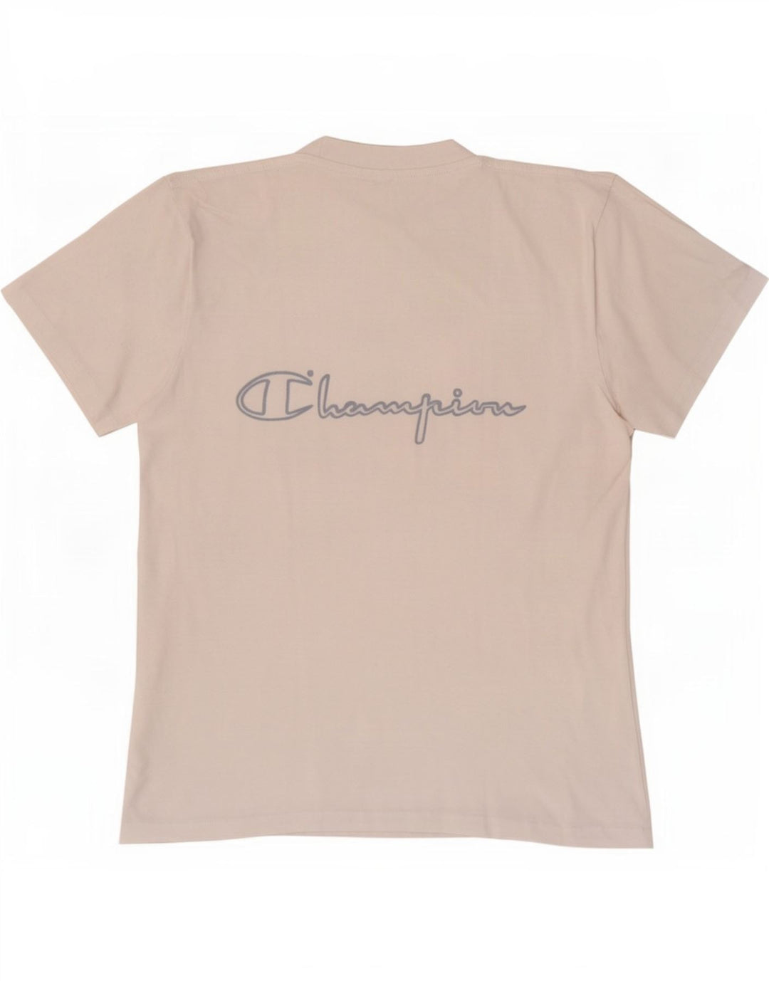 Champion Mens Graphic T-Shirt Top Small White Cotton