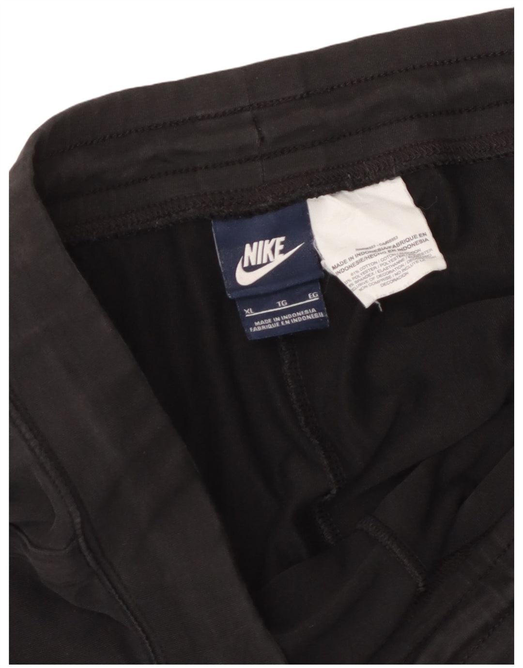 NIKE træningsdragt bukser til mænd XL sort bomuld
