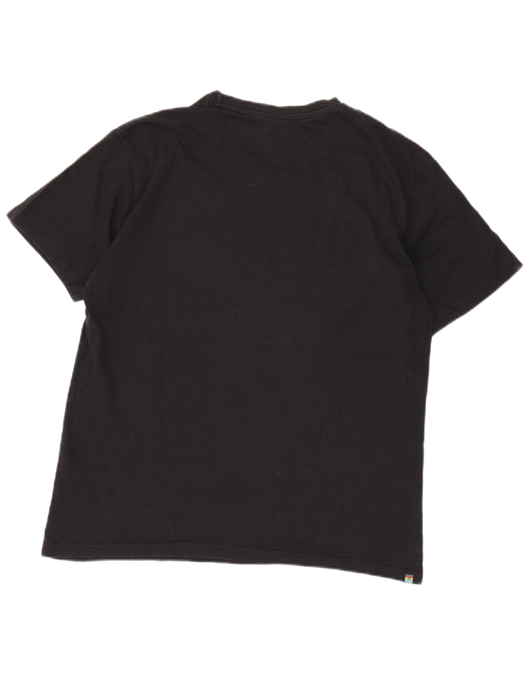 Rip Curl Mens Graphic T-Shirt Top Medium Black Cotton