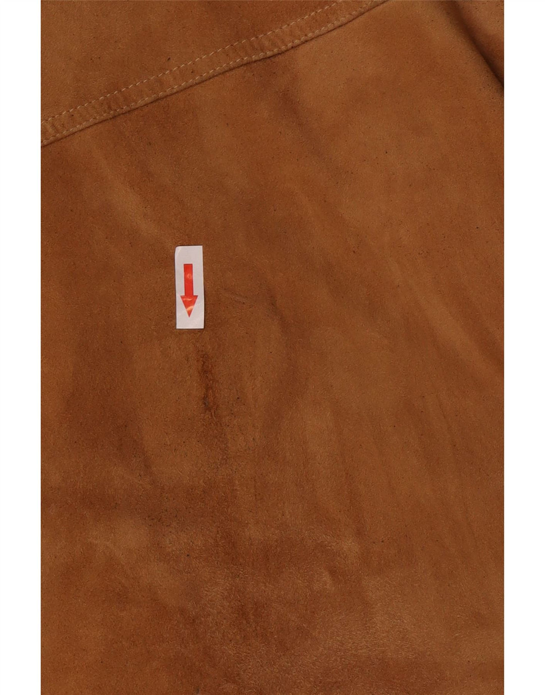 Christian Berg Mens Suede Bomber Jacket IT 56 3XL Brown Leather