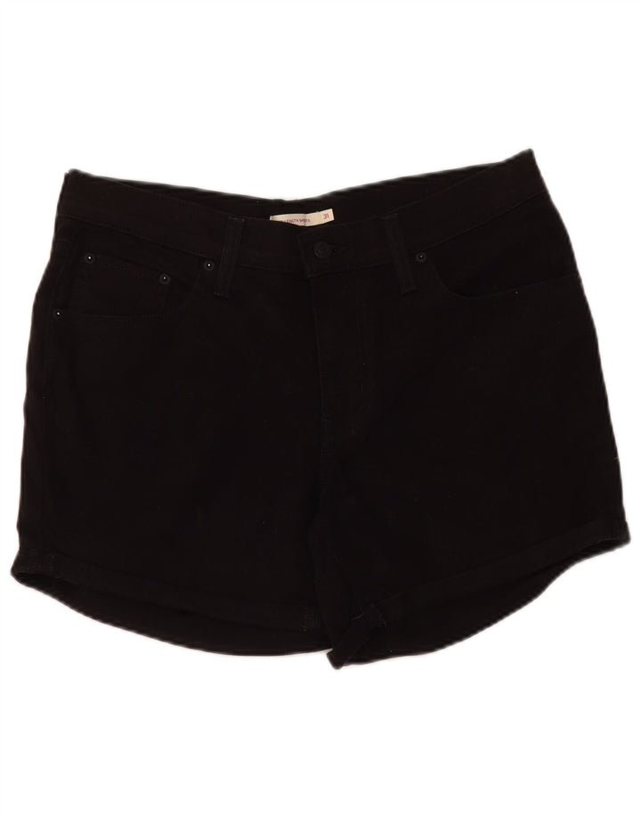 Pantaloncini di jeans da donna LEVI'S W31 medio nero